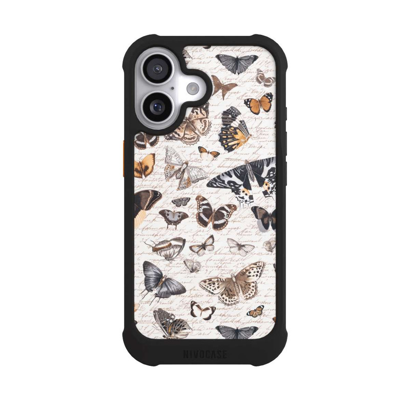 iPhone 17 NIVOmax Motif papillon bohème
