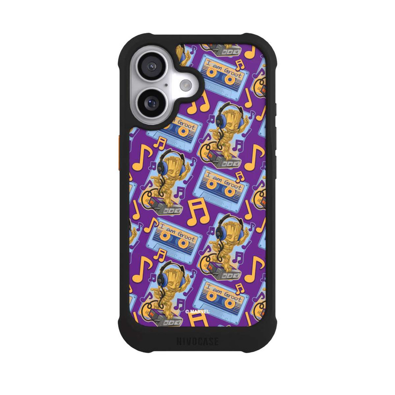 iPhone 17 NIVOmax Groot Comic Headphones Guardians of the Galaxy