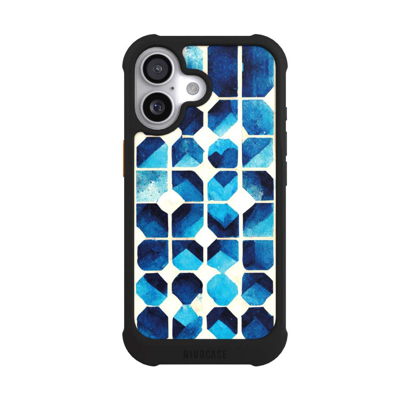 iPhone 17 NIVOmax Blue Pattern