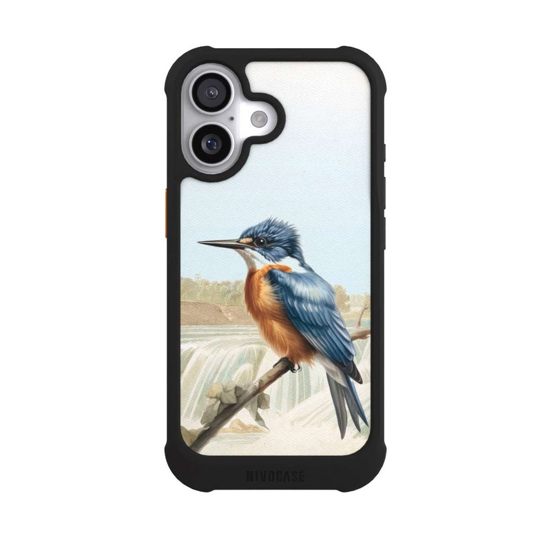 iPhone 17 NIVOmax Martin-pêcheur rétro
