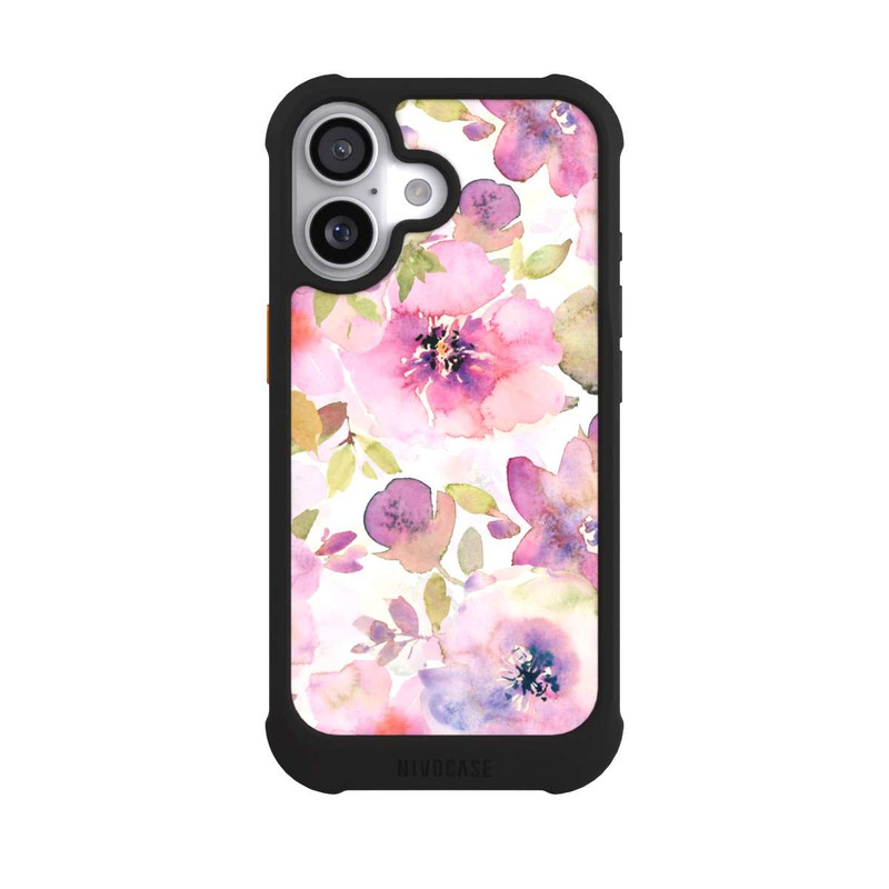 iPhone 17 NIVOmax Papier Peint Fleurs Roses