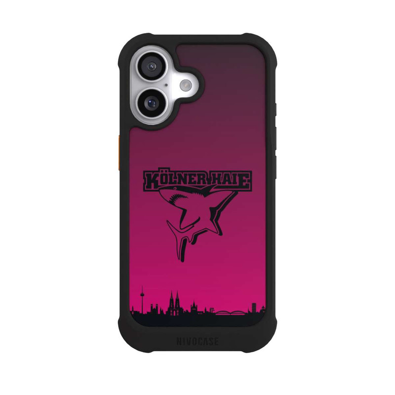 iPhone 17 NIVOmax Kölner Haie Skyline Pink