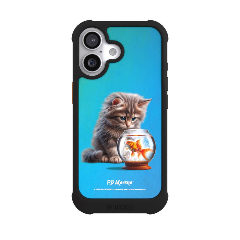 iPhone 17 NIVOmax Cat And Gold Fish