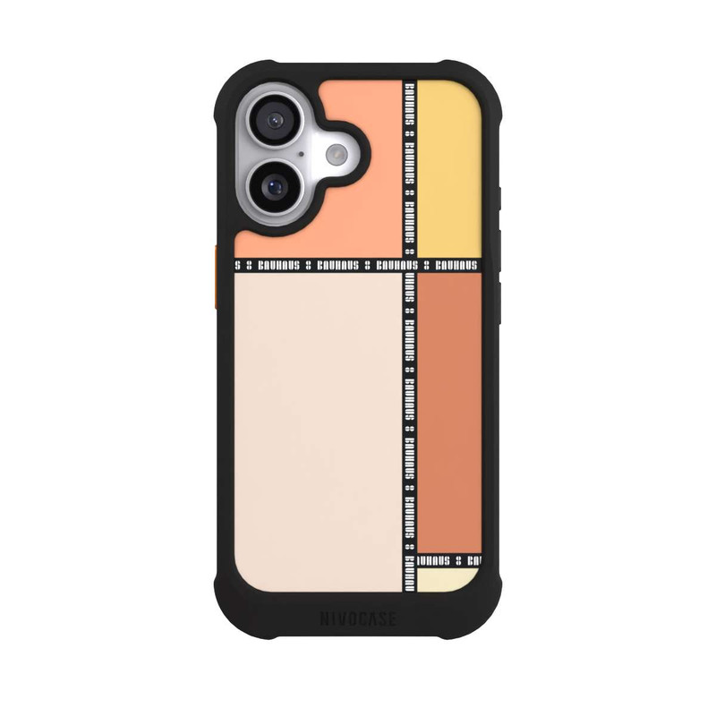 iPhone 17 NIVOmax Bauhaus Squares-Pastel