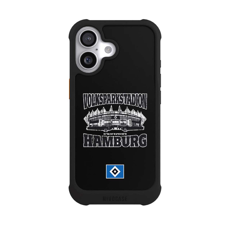 iPhone 17 NIVOmax HSV Volksparkstadion Schwarz
