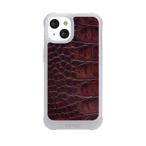 Apple iPhone 13 NIVOmax Cuir de Crocodile