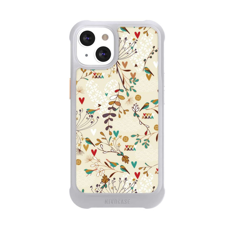 iPhone 13 NIVOmax Fleurs Sauvages Dessinées