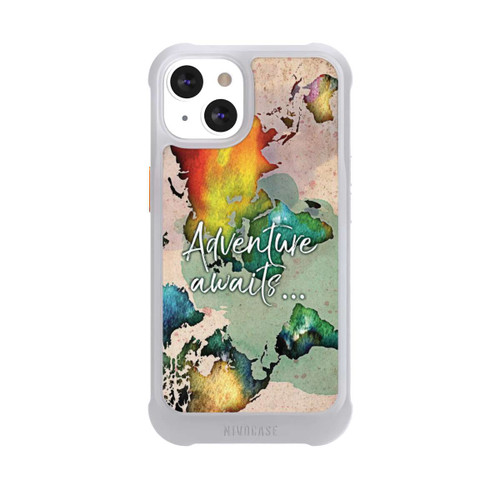 Apple iPhone 13 NIVOmax Worldmap Colourful