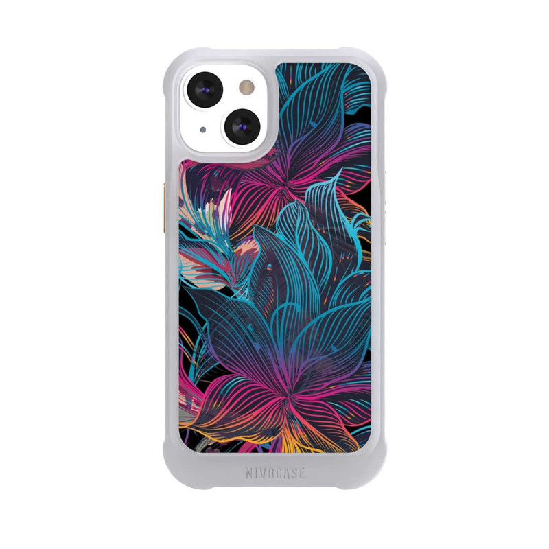 iPhone 13 NIVOmax Neon Flower Power