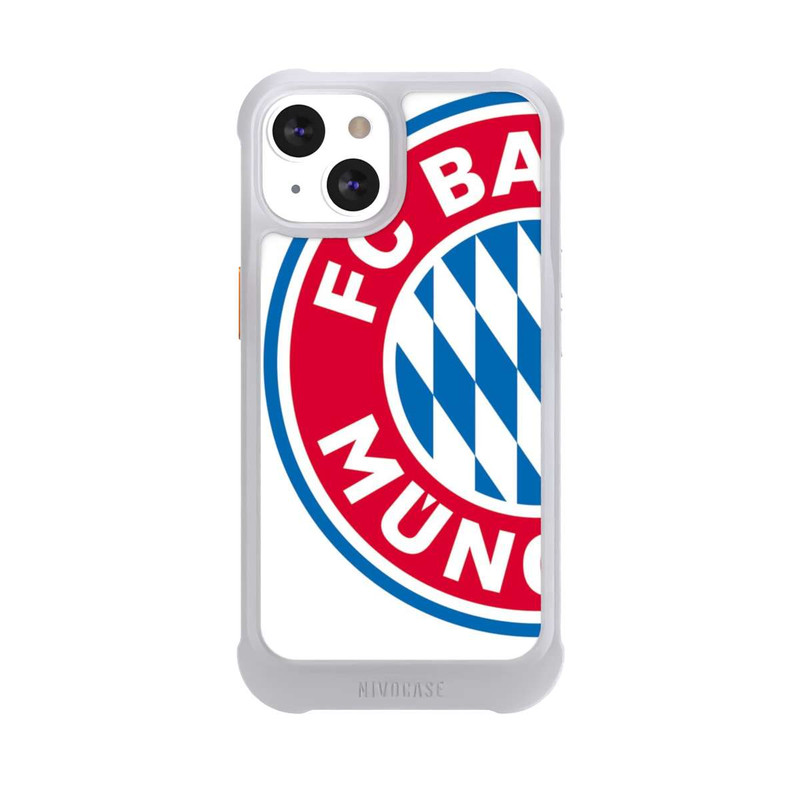 iPhone 13 NIVOmax Grand Logo Bayern Munich - Blanc