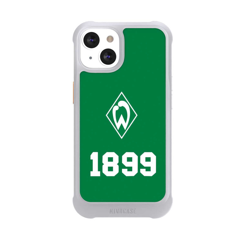 iPhone 13 NIVOmax 1899 Grün-Weiß Lebenslang Grün - Werder Bremen