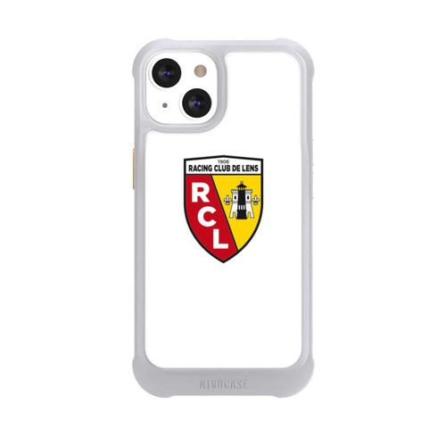 Apple iPhone 13 NIVOmax RC Lens Logo / Blanc