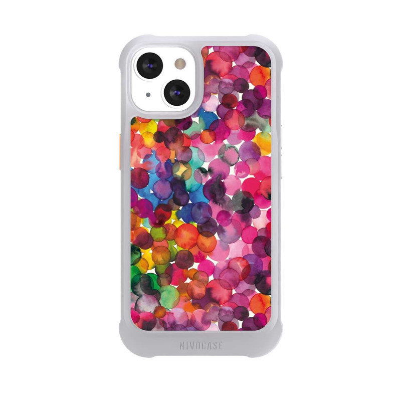 iPhone 13 NIVOmax Overlapped Watercolor Dots