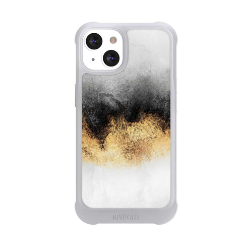 Apple iPhone 13 NIVOmax Grauer Himmelstaub Golddruck
