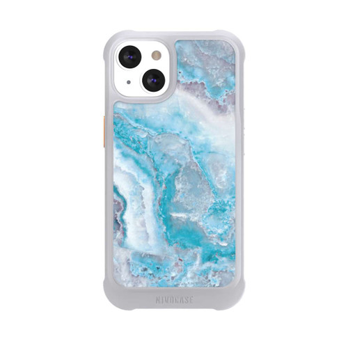 Apple iPhone 13 NIVOmax Pierre précieuse bleu clair