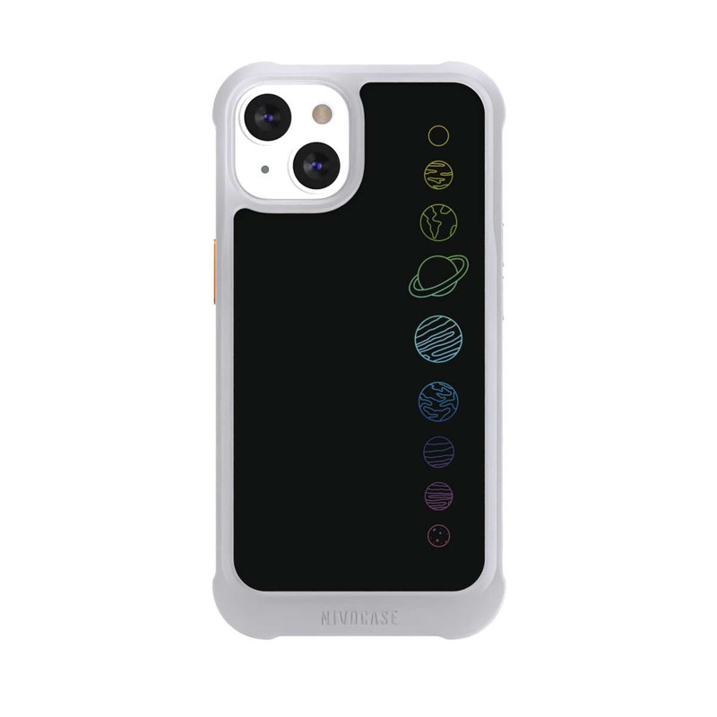 iPhone 13 NIVOmax Planètes colorées