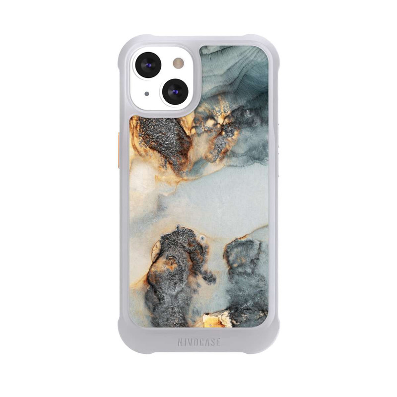 iPhone 13 NIVOmax Flutwellen Golddruck