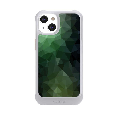 Apple iPhone 13 NIVOmax Polygonal Mosaic Green