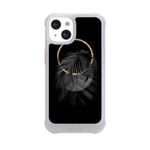 Apple iPhone 13 NIVOmax Feuille tropicale noire
