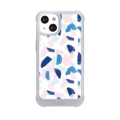 Apple iPhone 13 NIVOmax Peinture bleue et rose
