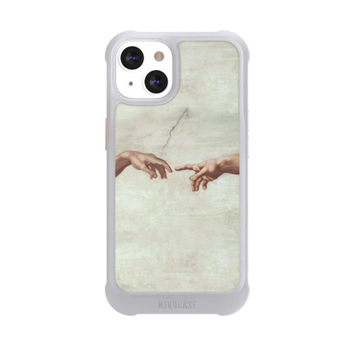 Apple iPhone 13 NIVOmax Die Hände von Gott und Adam von Michelangelo Buonarroti