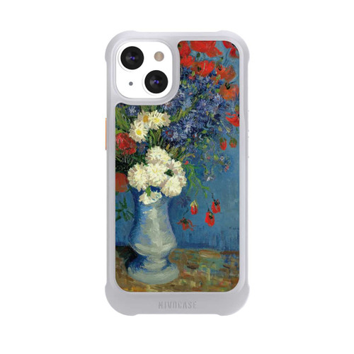 Apple iPhone 13 NIVOmax Stillleben Vase mit Kornblumen und Mohnblumen von Vincent Van Gogh
