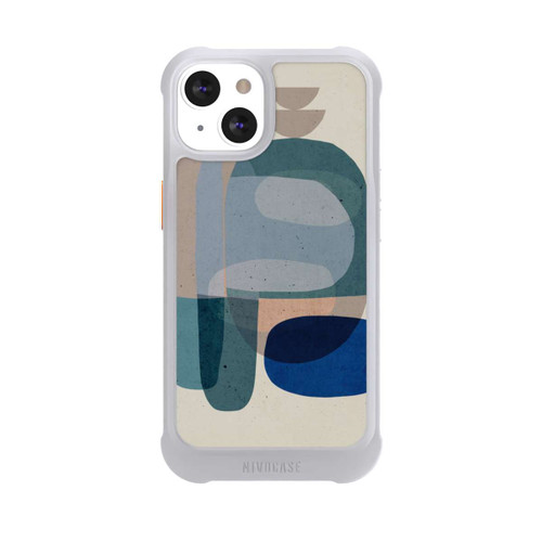 Apple iPhone 13 NIVOmax Pierres n° 3 Bleu
