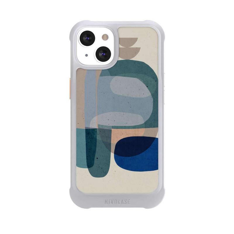 iPhone 13 NIVOmax Pierres n° 3 Bleu