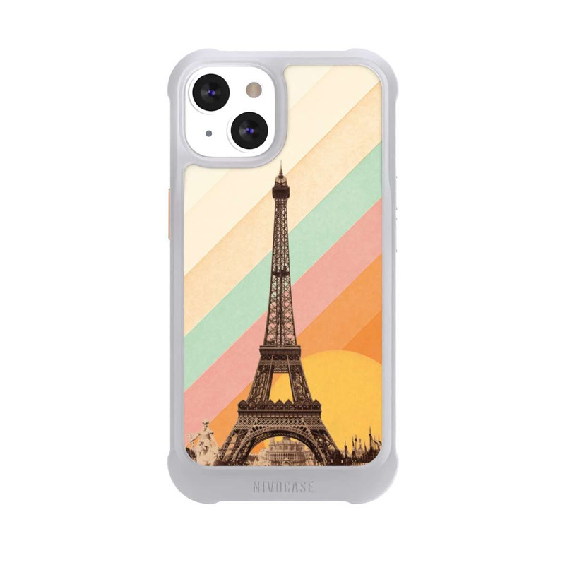 iPhone 13 NIVOmax Eiffelturm Regenbogen