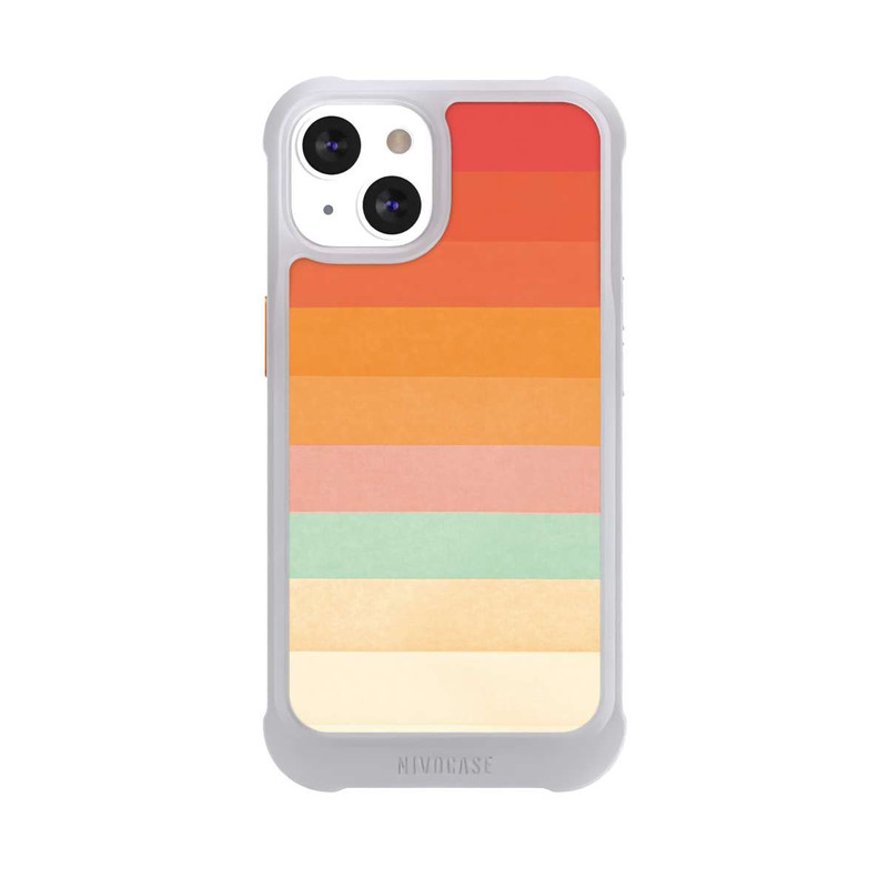 iPhone 13 NIVOmax Regenbogen Chevrons II