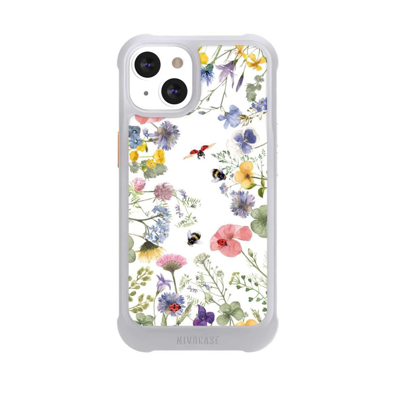 iPhone 13 NIVOmax Fleurs Printanières et Abeilles