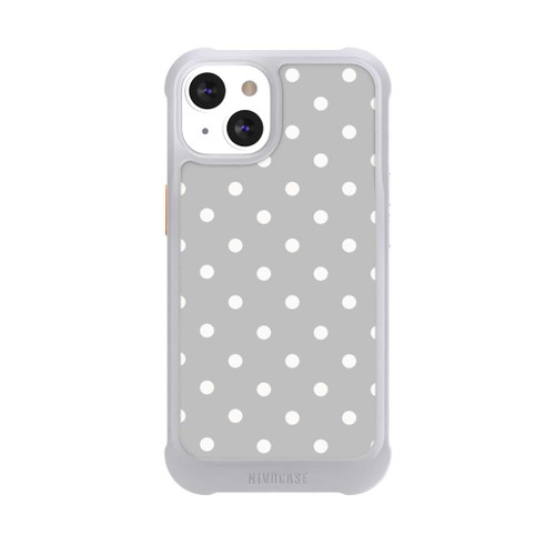 Apple iPhone 13 NIVOmax Polka Dots Grau