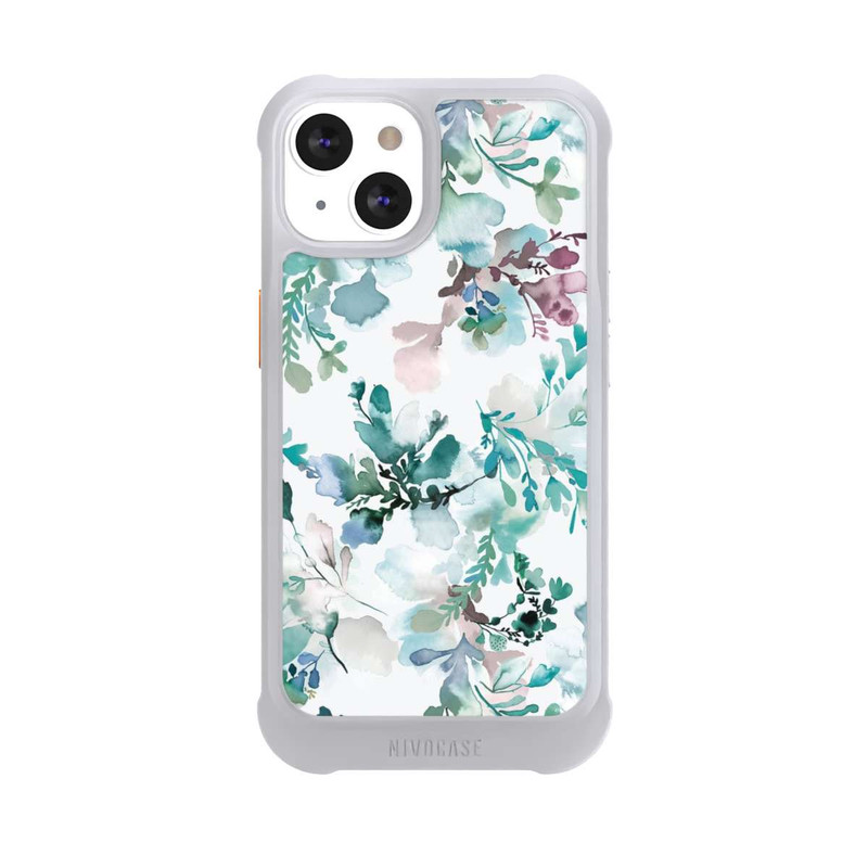 iPhone 13 NIVOmax Zarte Herbstblumen Eukalyptus