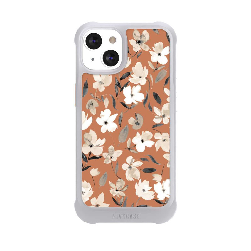 iPhone 13 NIVOmax Frische Herbstblumen Kupfer