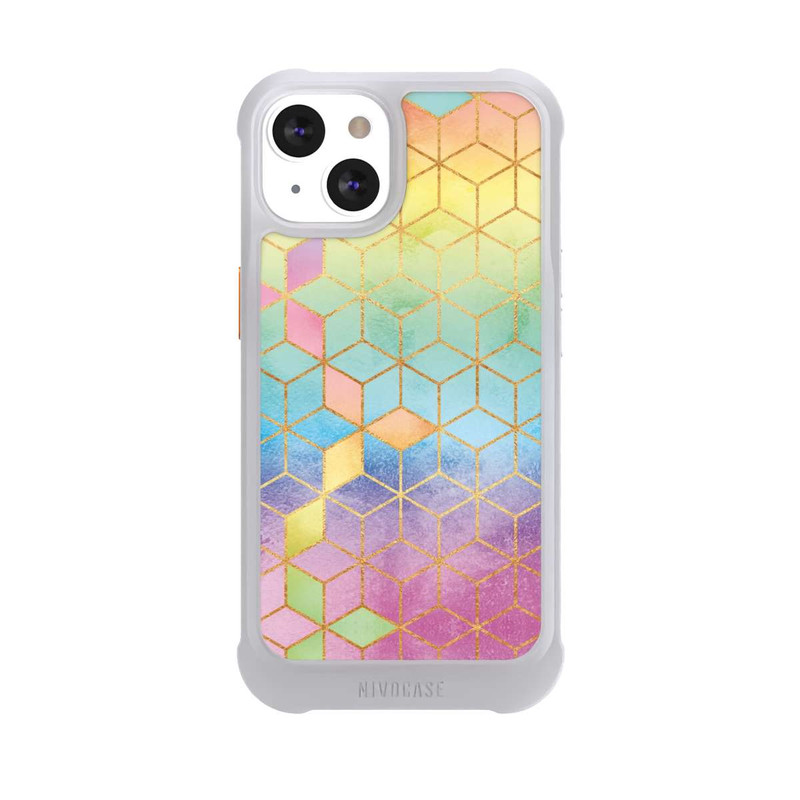 iPhone 13 NIVOmax Regenbogenwürfel