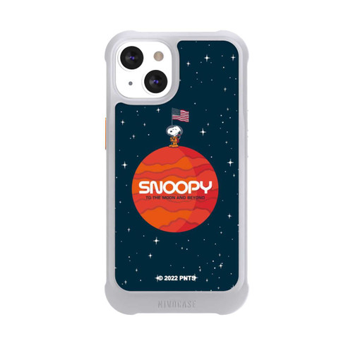Apple iPhone 13 NIVOmax Snoopy Voyageur de l'espace Orange
