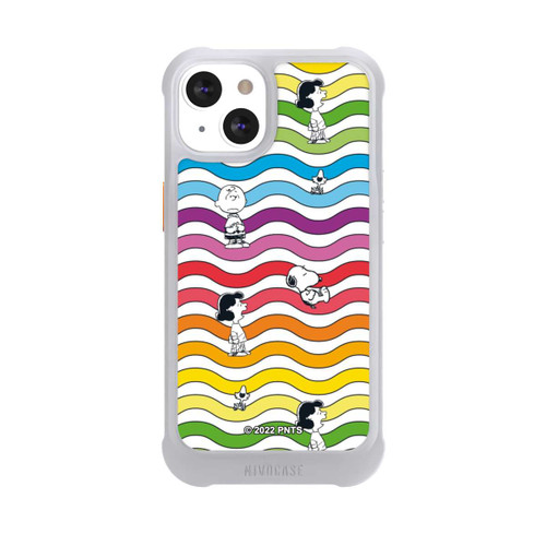 Apple iPhone 13 NIVOmax Snoopy Pattern Arc-en-ciel