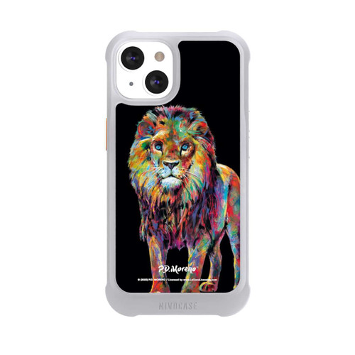 Apple iPhone 13 NIVOmax Löwe Bunte Kunst von P.D. Moreno