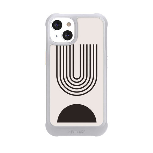 Apple iPhone 13 NIVOmax Moderne Kunst Schwarze Linien