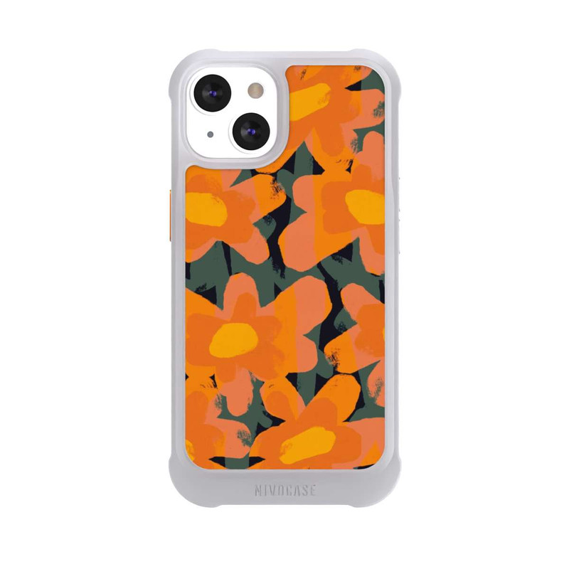iPhone 13 NIVOmax Prairie Fleurie Orange