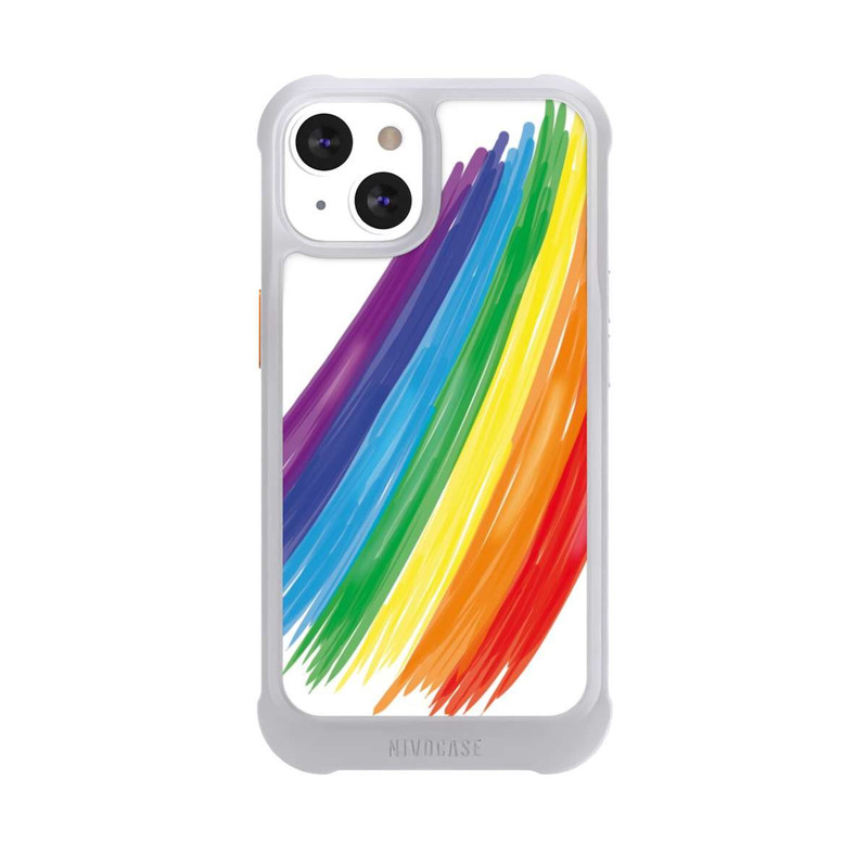 iPhone 13 NIVOmax Rainbow Paint Brush