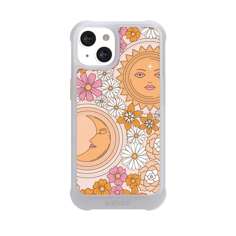 iPhone 13 NIVOmax Mond-Sonne-Blumen