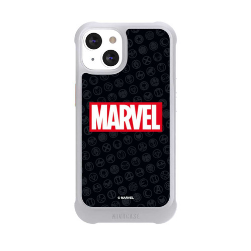 Apple iPhone 13 NIVOmax Marvel Logo Black Red 
