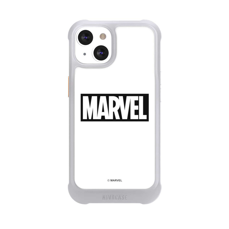 iPhone 13 NIVOmax Marvel Logo White