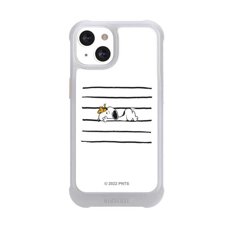 iPhone 13 NIVOmax Snoopy Woodstock Stripes