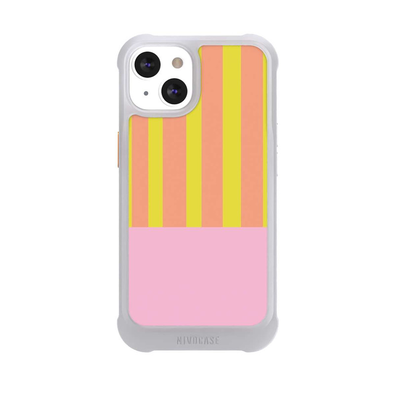 iPhone 13 NIVOmax Neonfarbige Streifen