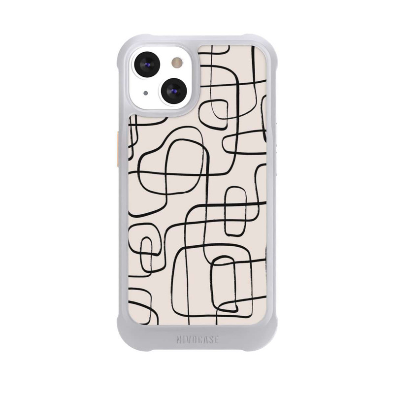 iPhone 13 NIVOmax Lignes Fines Pattern