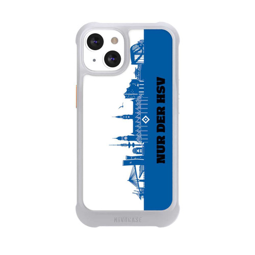 Apple iPhone 13 NIVOmax HSV Skyline Blau Weiß
