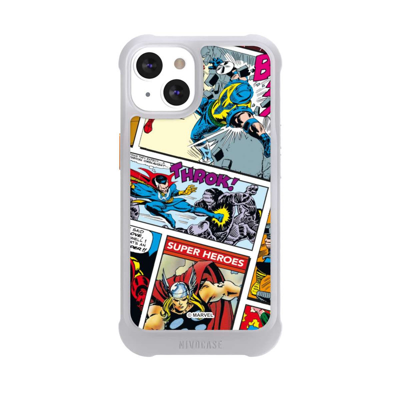 iPhone 13 NIVOmax Marvel Retro Comic Blue