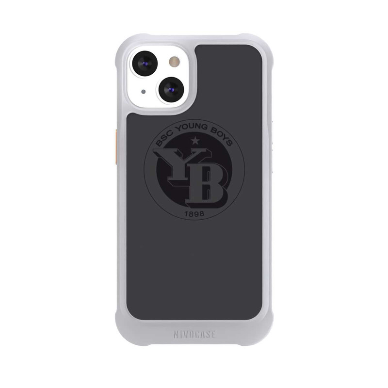 iPhone 13 NIVOmax BSC YB Logo Grau